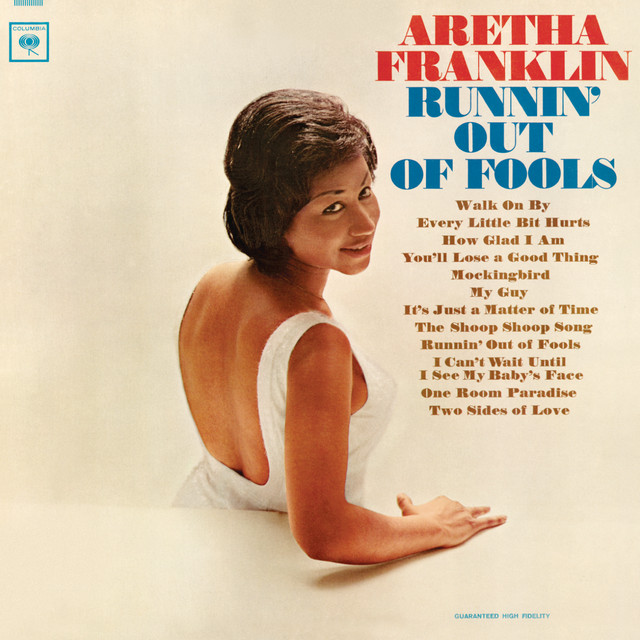 Aretha Franklin - Two Sides Of Love Album Cover [Metaalprint]