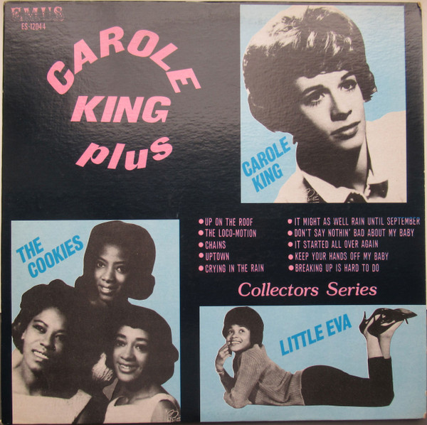 Carole King - Plus Album Cover [Metaalprint]