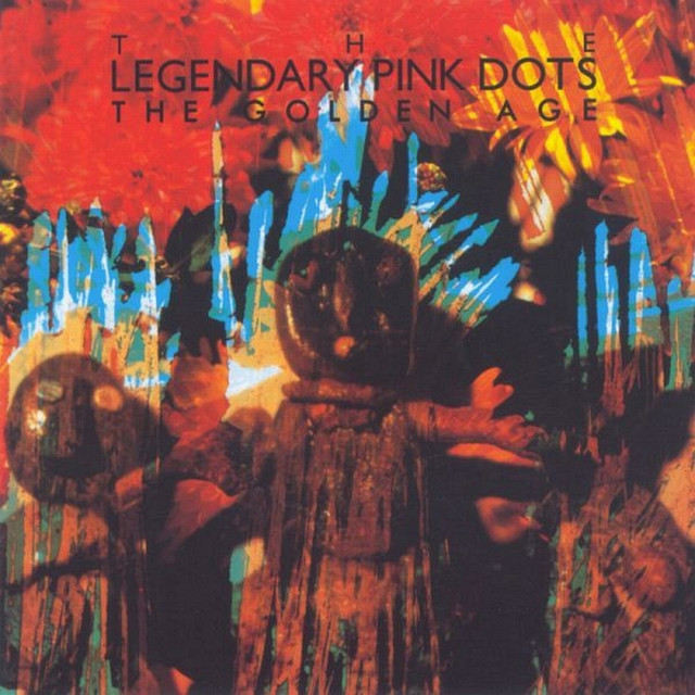 The Legendary Pink Dots - The Golden Age Album Cover [Metaalprint]