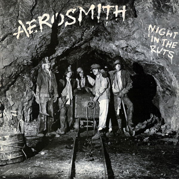 Aerosmith - Night In The Ruts Album Cover [Metaalprint]