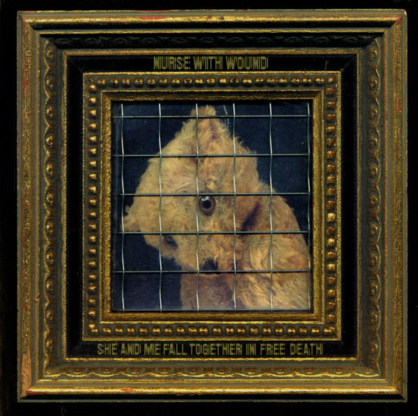 Nurse With Wound - She And Me Fall Together In Free Death Album Cover [Metaalprint]