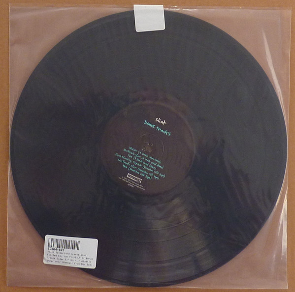 Slint - Bonus Tracks Album Cover [Metaalprint]