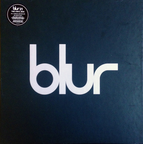 Blur - Blur 21 Album Cover [Metaalprint]