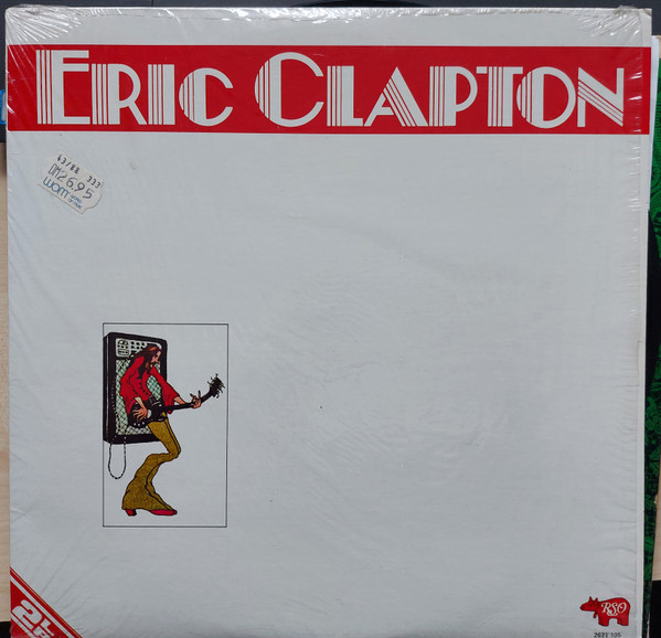 Eric Clapton - At His Best Album Cover [Metaalprint]