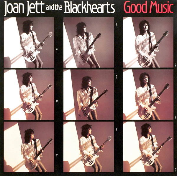 Joan Jett & The Blackhearts - Good Music Album Cover [Metaalprint]