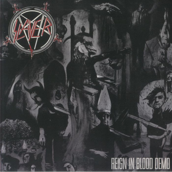 Slayer - Reign In Blood Demo Album Cover [Metaalprint]