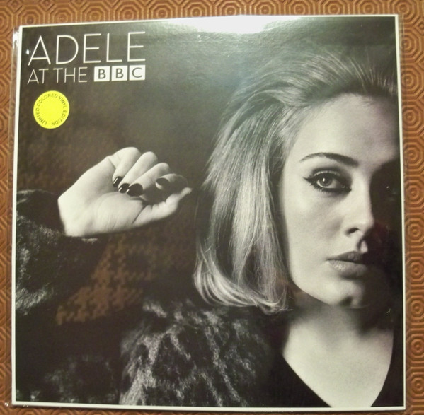 Adele (3) - At The BBC Album Cover [Metaalprint]