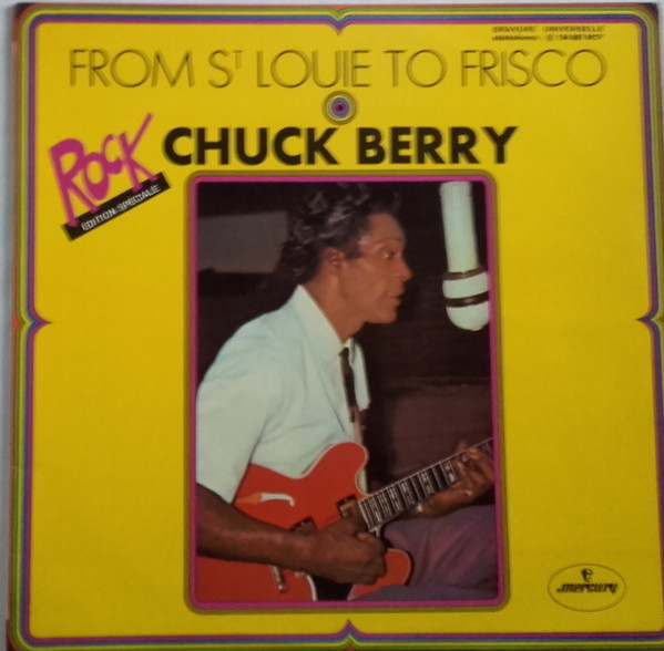 Chuck Berry - From St Louie To Frisco Album Cover [Metaalprint]