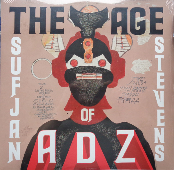 Sufjan Stevens - The Age Of Adz Album Cover [Metaalprint]