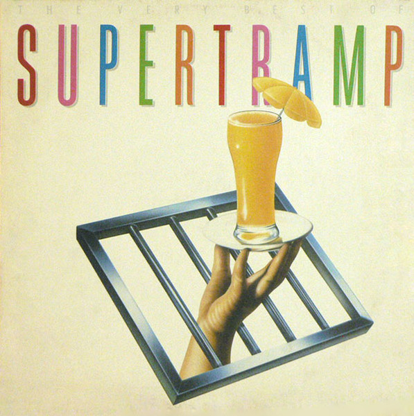 Supertramp - The Very Best Of Album Cover [Metaalprint]
