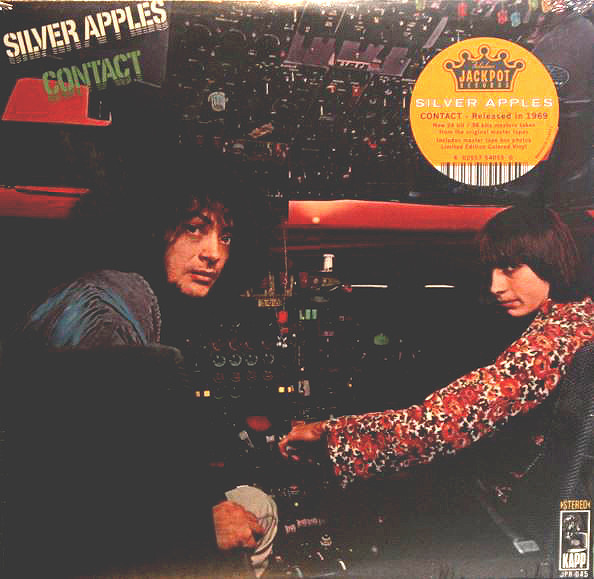Silver Apples - Contact Album Cover [Metaalprint]