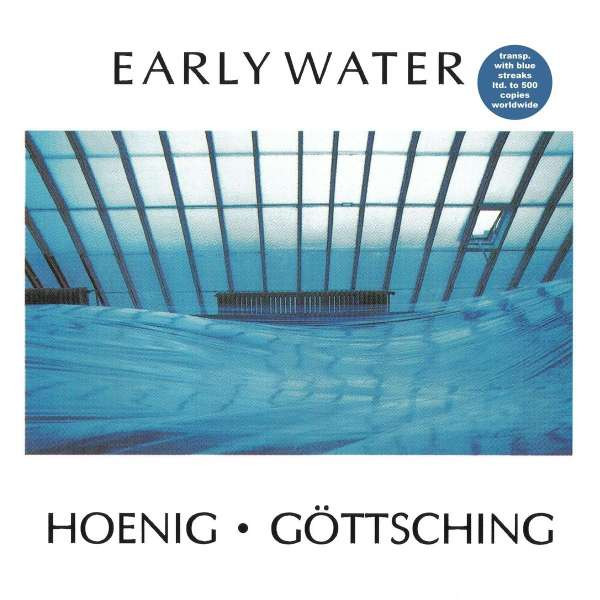 Michael Hoenig, Manuel Göttsching - Early Water Album Cover [Metaalprint]