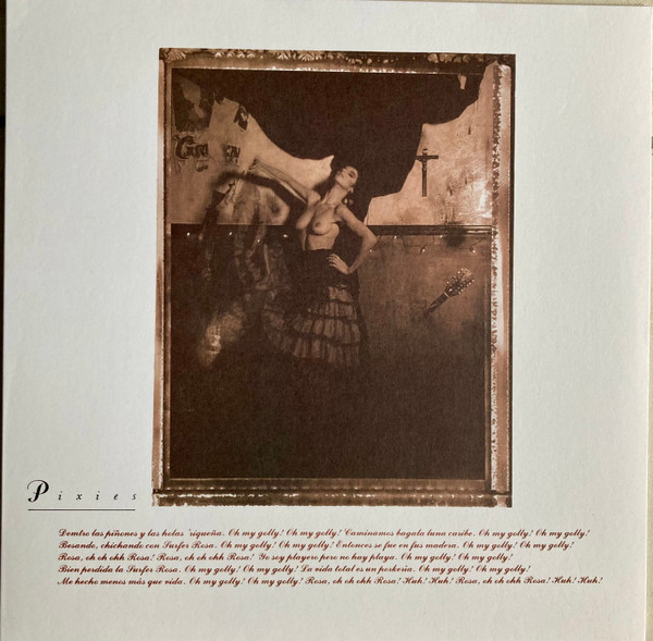 Pixies - Surfer Rosa Album Cover [Metaalprint]
