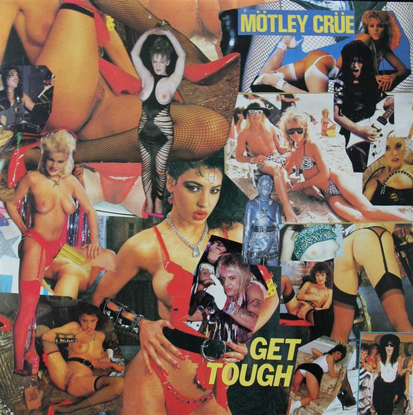 Mötley Crüe - Get Tough Album Cover [Metaalprint]