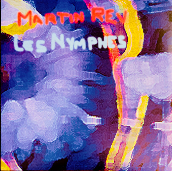 Martin Rev - Les Nymphes Album Cover [Metaalprint]