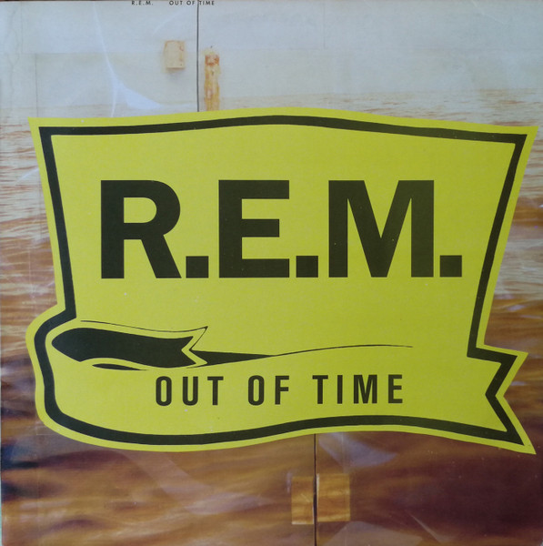 R.E.M. - Out Of Time Album Cover [Metaalprint]