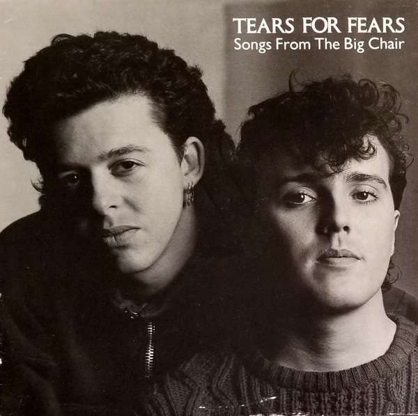 Tears For Fears - Songs From The Big Chair Album Cover [Metaalprint]