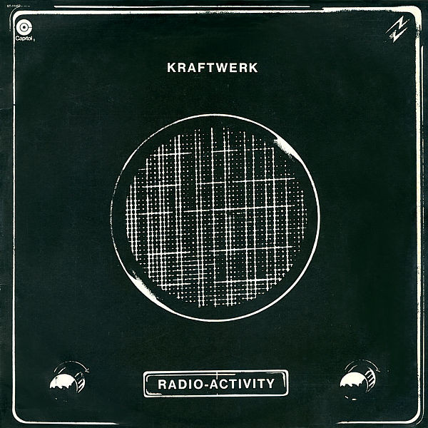 Kraftwerk - Radio-Activity Album Cover [Metaalprint]