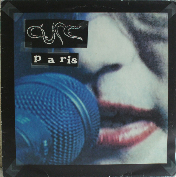 The Cure - Paris Album Cover [Metaalprint]