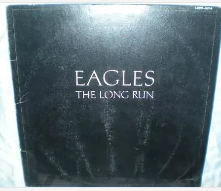 Eagles - The Long Run Album Cover [Metaalprint]