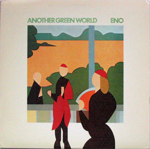 Brian Eno - Another Green World Album Cover [Metaalprint]