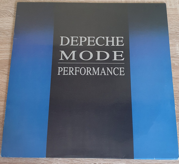 Depeche Mode - Performance Album Cover [Metaalprint]