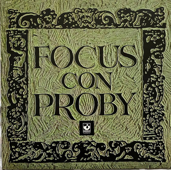 Focus (2) - Focus Con Proby Album Cover [Metaalprint]