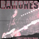 Ramones - I Don't Care About History Album Cover [Metaalprint]