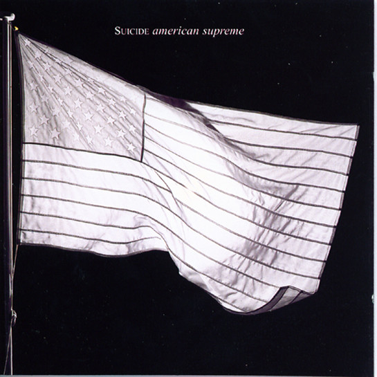 Suicide - American Supreme Album Cover [Metaalprint]