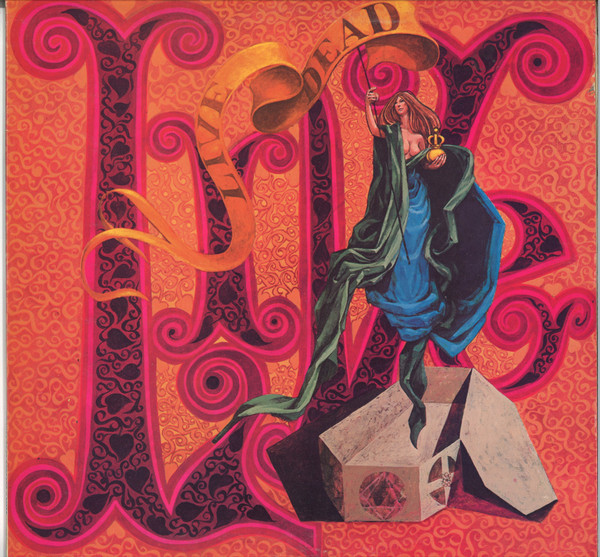 The Grateful Dead - Live/Dead Album Cover [Metaalprint]