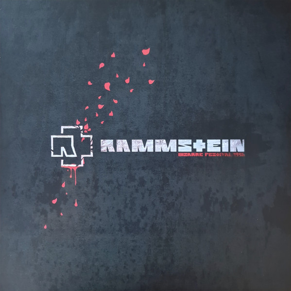Rammstein - Bizarre Festival 1996 Album Cover [Metaalprint]