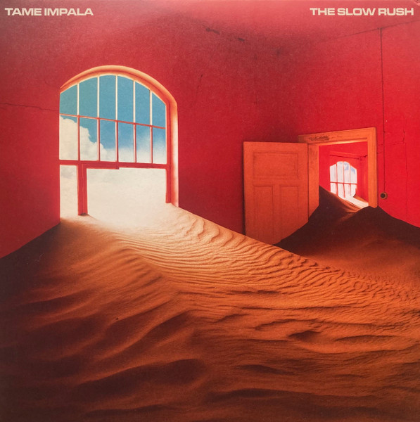 Tame Impala - The Slow Rush Album Cover [Metaalprint]