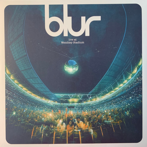 Blur - Live At Wembley Stadium Album Cover [Metaalprint]