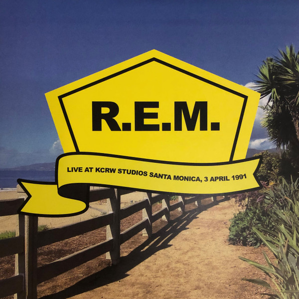 R.E.M. - Live At KCRW Studios Santa Monica 3 April 1991 Album Cover [Metaalprint]
