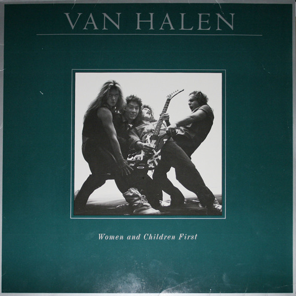 Van Halen - Women And Children First Album Cover [Metaalprint]
