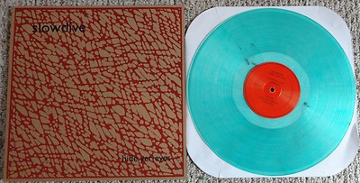 Slowdive - Hide Yer Eyes Album Cover [Metaalprint]