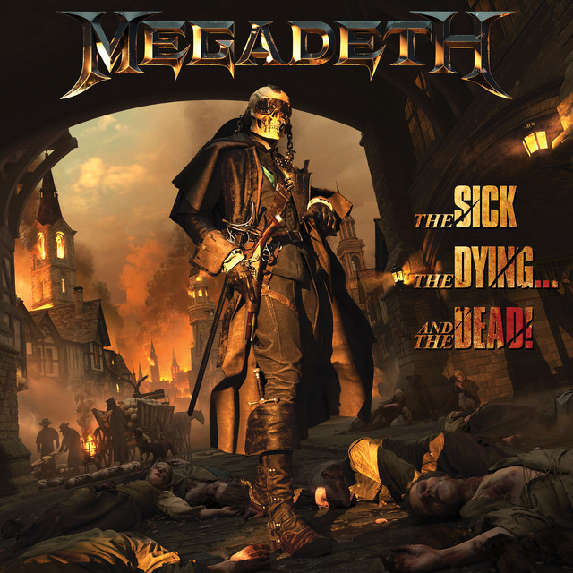 Megadeth - The Sick, The Dying... And The Dead! Album Cover [Metaalprint]